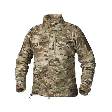 Polar Helikon ALPHA TACTICAL GRID Fleece Jacket - CAMOGROM (BL-ALT-FG-14)