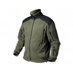 Polar LIBERTY Fleece Jacket - Helikon - OLIVE GREEN / BLACK (BL-LIB-HF-16)