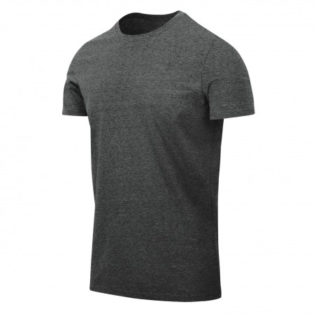Koszulka T-Shirt Helikon Slim Melange Black-Grey TS-TSS-CC-M1