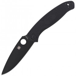 Nóż Spyderco Resilience Lightweight, Black Blade Plain C142PBBK