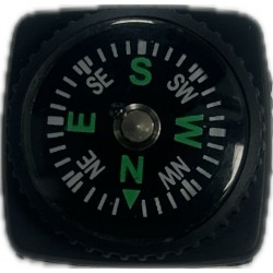 Mini kompas przenośny survivalowy