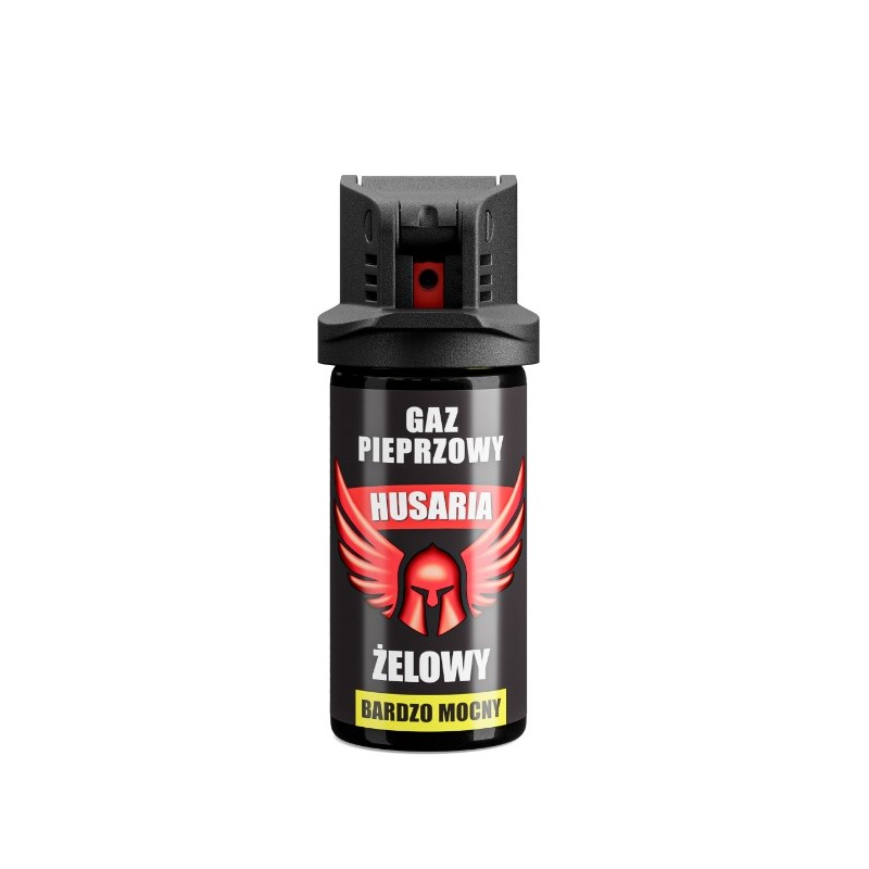 Gaz pieprzowy żelowy Husaria 40 ml - Stożkowy