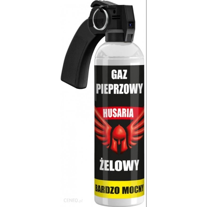 Gaz pieprzowy żelowy Radex Husaria 550 ml gaśnica