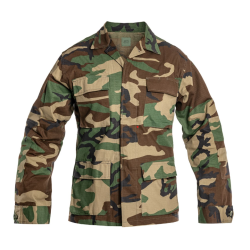 Bluza BDU Cotton Ripstop - Mil-Tec Teesar - PL Woodland