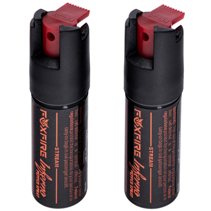 Gaz pieprzowy Fox Labs FoxFire Inferno 2 szt. - strumień 14 ml
