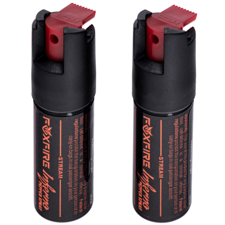 Gaz pieprzowy Fox Labs FoxFire Inferno 2 szt. - strumień 14 ml