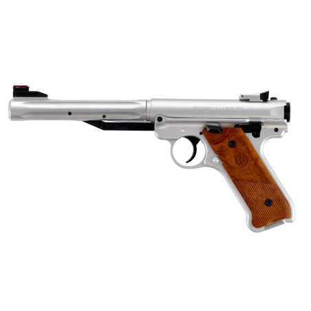 Logo Ruger Pistolet wiatrówka Ruger Mark IV 4,5 mm srebrny
