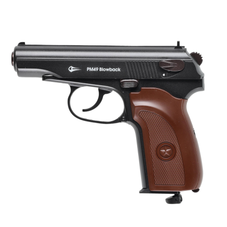 Pistolet wiatrówka Borner PM49 Blowback 4,5
