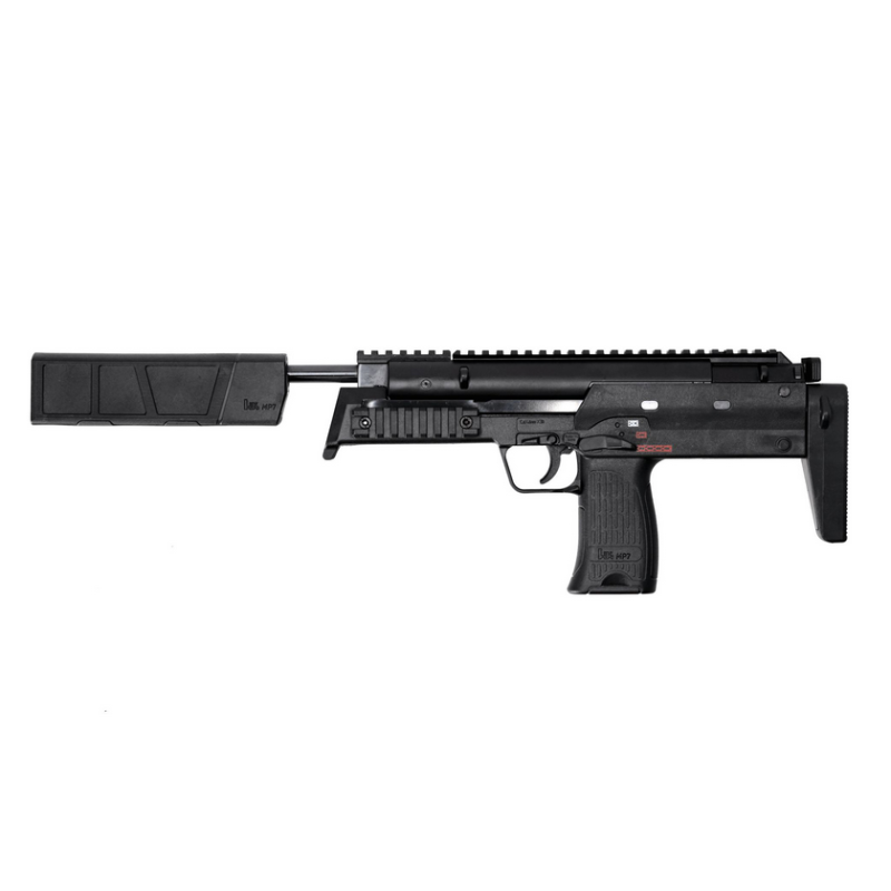 Pistolet maszynowy wiatrówka Heckler&Koch MP7 SD 4,5 mm sprężynowa