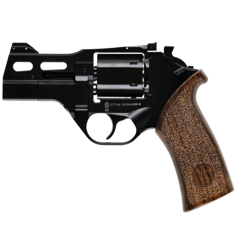 Rewolwer wiatrówka Black Ops Rhino 30DS 4,5 mm czarny