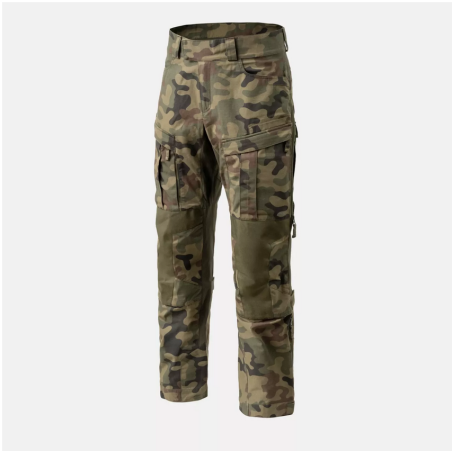 Spodnie helikon MCDU - NyCo Ripstop -  PL Woodland