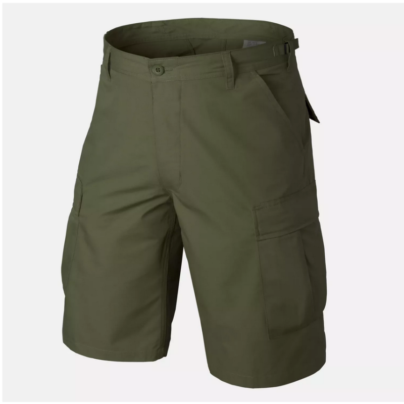 Spodenki helikon BDU - PolyCotton Ripstop - Olive Green