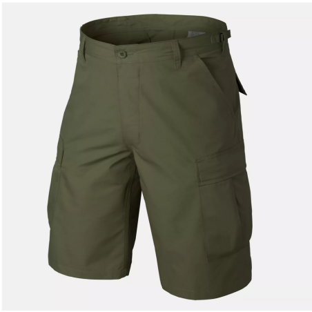 Spodenki helikon BDU - PolyCotton Ripstop - Olive Green