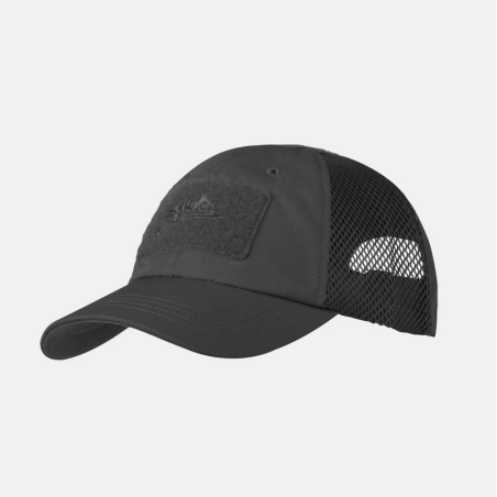 Czapka Baseball Vent - PolyCotton Ripstop - Helikon -  Czarny