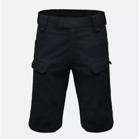 Spodenki UTS 11" - PolyCotton Stretch Ripstop - Helikon - Czarny