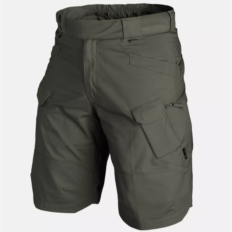 Spodenki UTS 11" - PolyCotton Stretch Ripstop - Helikon - Taiga Green