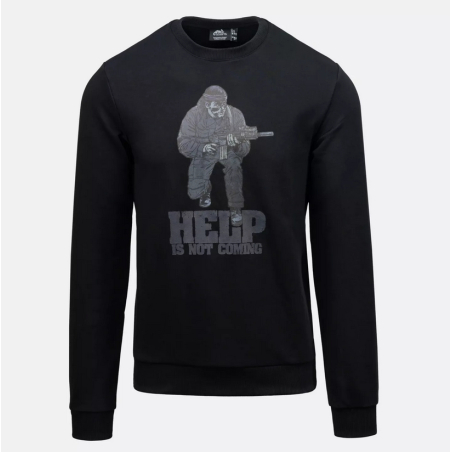 Bluza (Help is not coming) - Helikon - Czarny