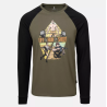 T-shirt Long sleeve (Lift, Run, Shoot) - Helikon -  Olive Green