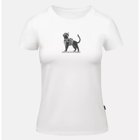 T-shirt damski (TactiCat) - Helikon - Biały