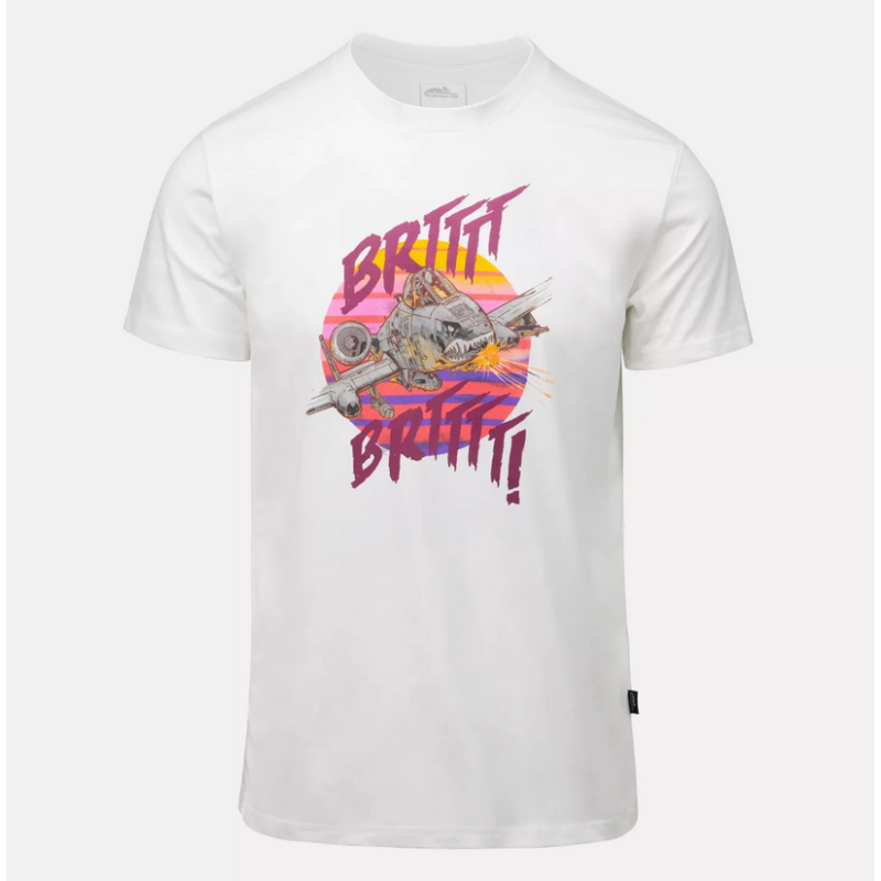T-shirt (A10 Warthog) - Helikon - Biały