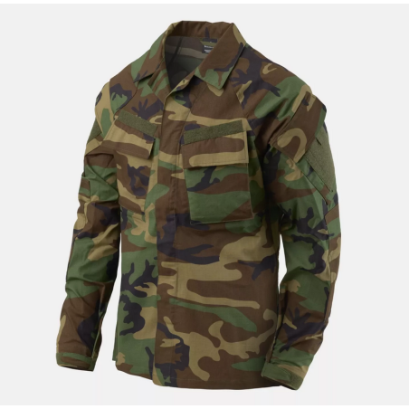 Bluza Raid - PolyCotton Stretch Ripstop - Helikon -  US Woodland