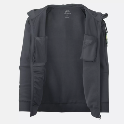 Bluza Urban Hoodie Lite - Fullzip - Helikon - Czarny