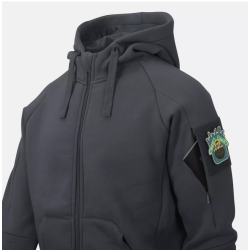 Bluza Urban Hoodie Lite - Fullzip - Helikon - Czarny