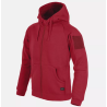 Bluza Urban Hoodie Lite - Fullzip - Helikon - Czerwony