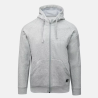 Bluza Urban Hoodie Lite - Fullzip - Helikon - Light Grey Melange