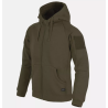 Bluza Urban Hoodie Lite - Fullzip - Helikon - Zielony
