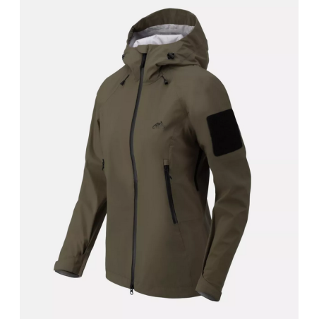 Kurtka damska hardshell Squall - Helikon - Taiga Green