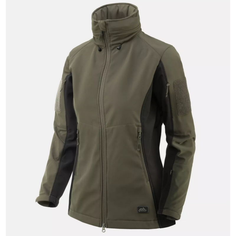 Kurtka damska Gunfighter - Helikon - Taiga Green / Black