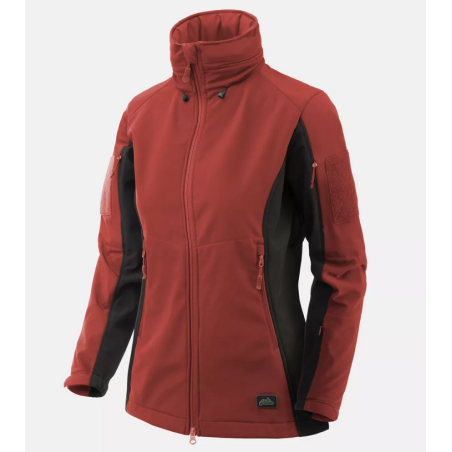 Kurtka damska Gunfighter - Helikon - Crimson Sky/Black