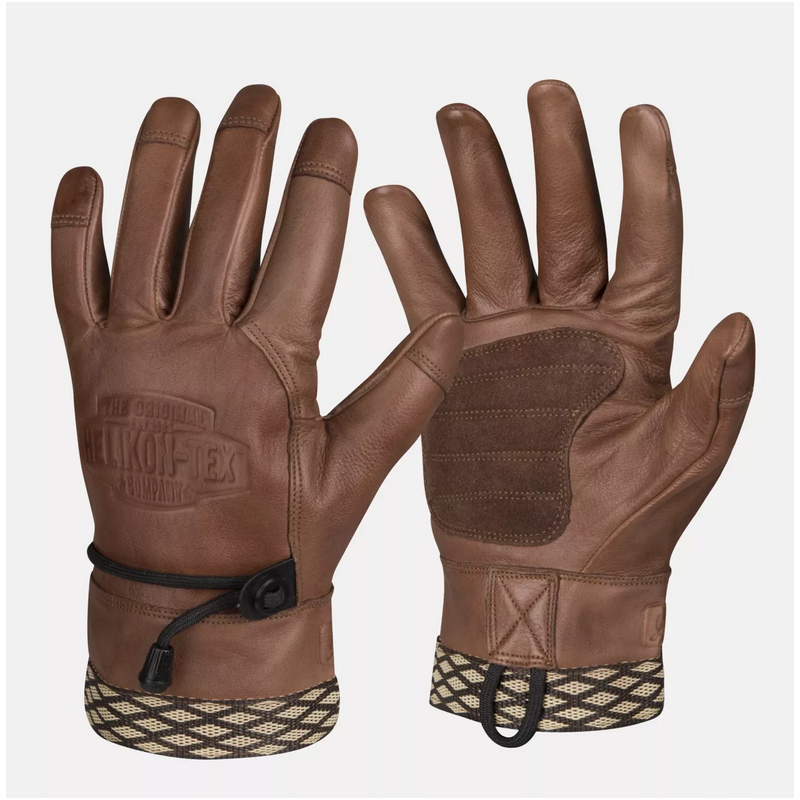 Rękawice bushcraftowe Woodcrafter - Helikon - U.S. Brown