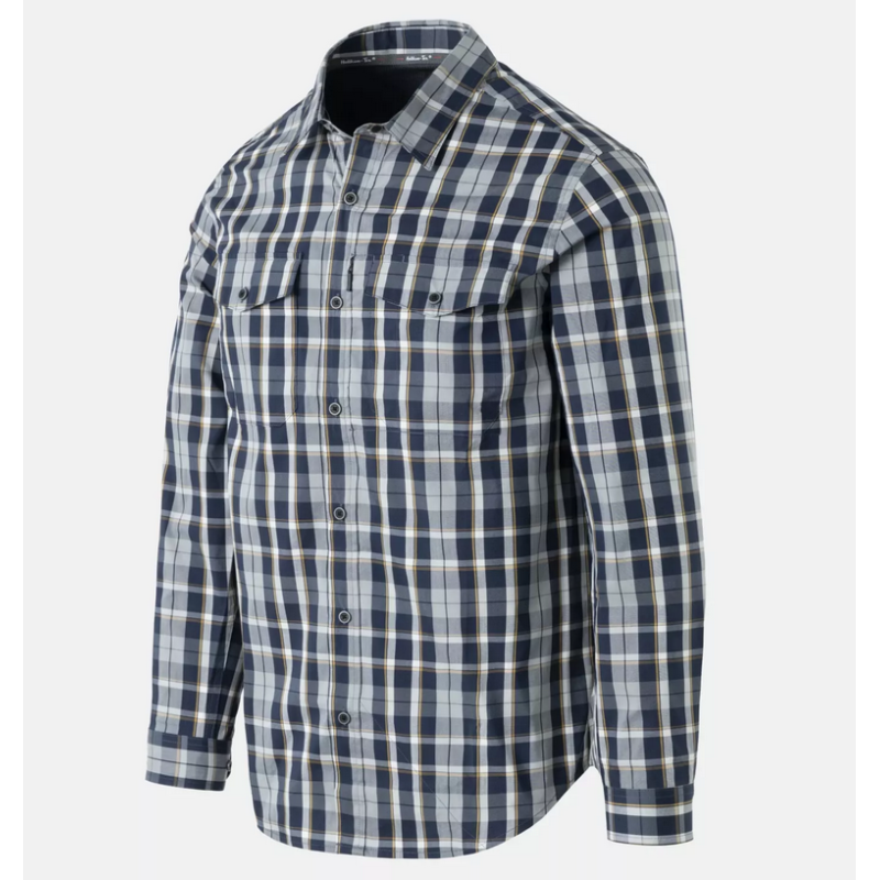 Koszula Concealed Carry - Helikon - Calm Blue Plaid