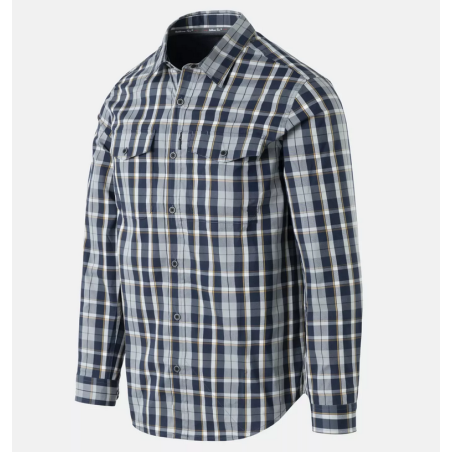 Koszula Concealed Carry - Helikon - Calm Blue Plaid