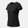T-shirt damski Slim Organic - Organic Stretch Cotton - Helikon - Czarny