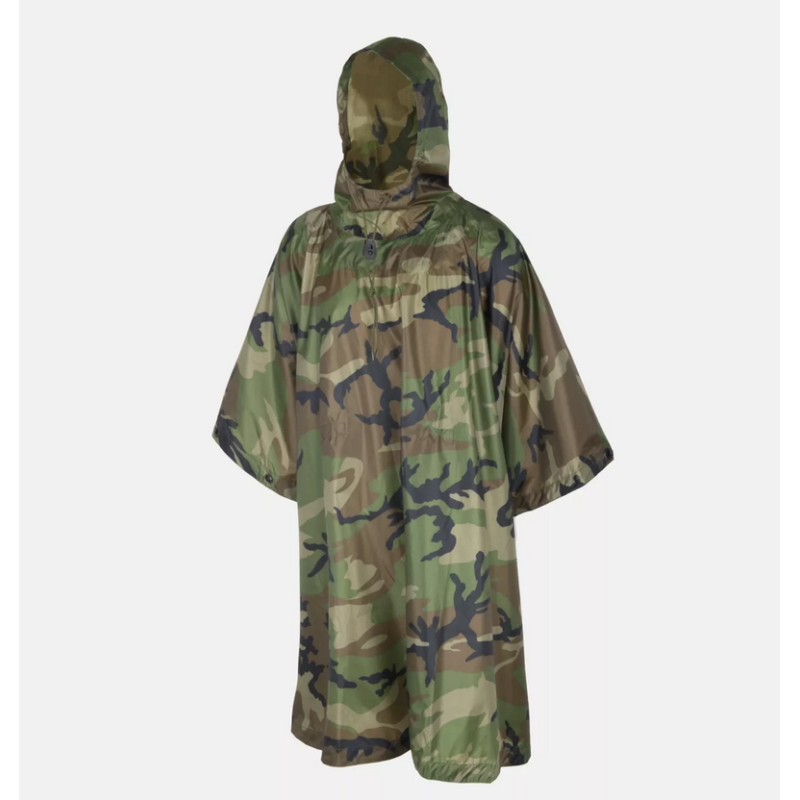 Poncho U.S. Model - Poliester - Helikon - US Woodland