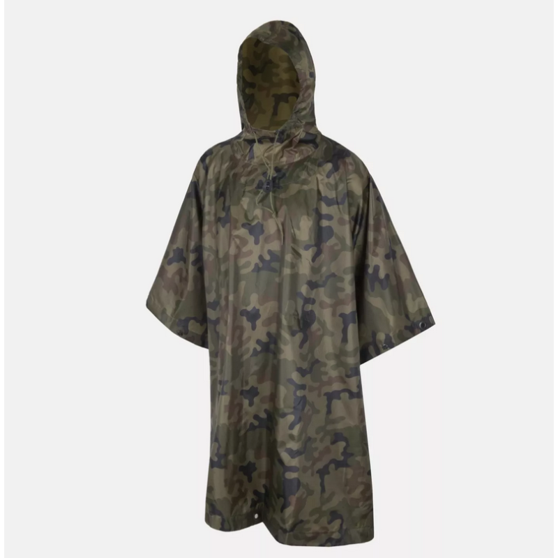 Poncho U.S. Model - Poliester - Helikon - PL Woodland