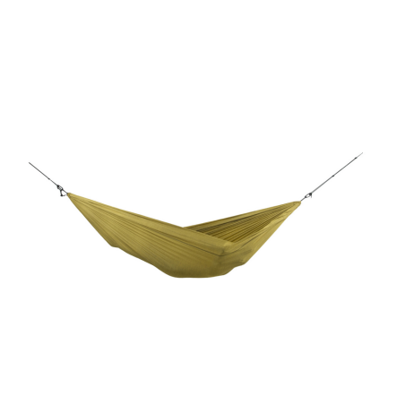 Hamak TTTM 320 x 300 cm w zestawie karabinki i linki, złoty