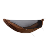 Hamak biwakowy Lesovik Draka z zawieszeniem Sneka choco root
