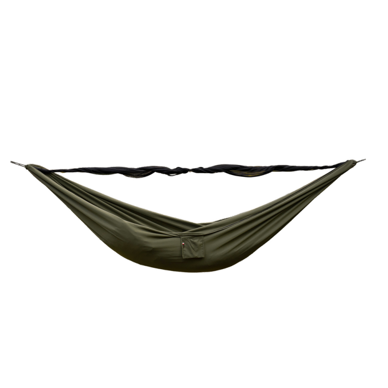 Hamak TigerWood Ważka V1 long z moskitierą Double Zip, khaki