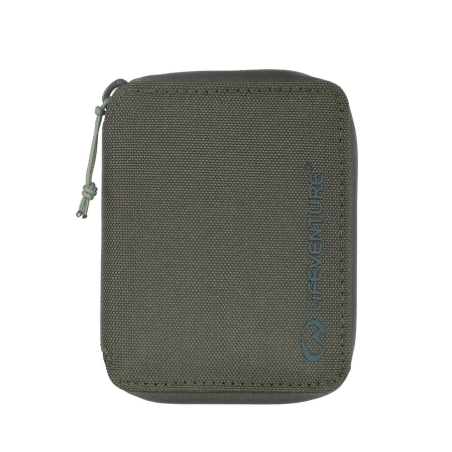 Portfel antykradzieżowy Lifeventure Recycled RFiD Bi-Fold Wallet - olive