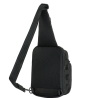 Torebka M-Tac Cross Bag Slim Elite Hex, kamuflaż czarny/czarny