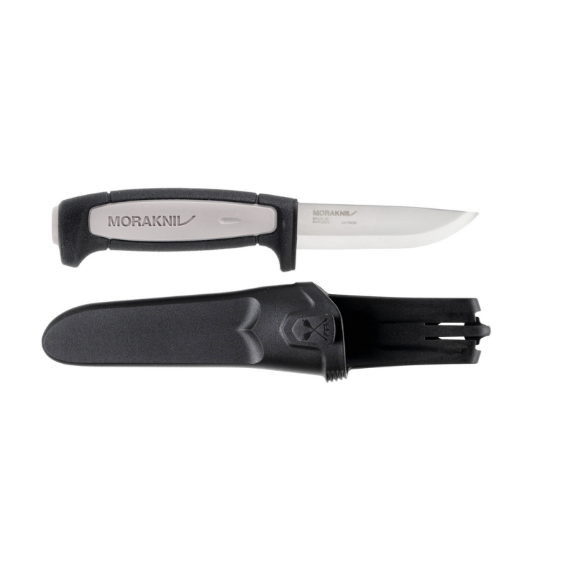 Nóż Morakniv Craft Pro Robust czarno-szary stal węglowa