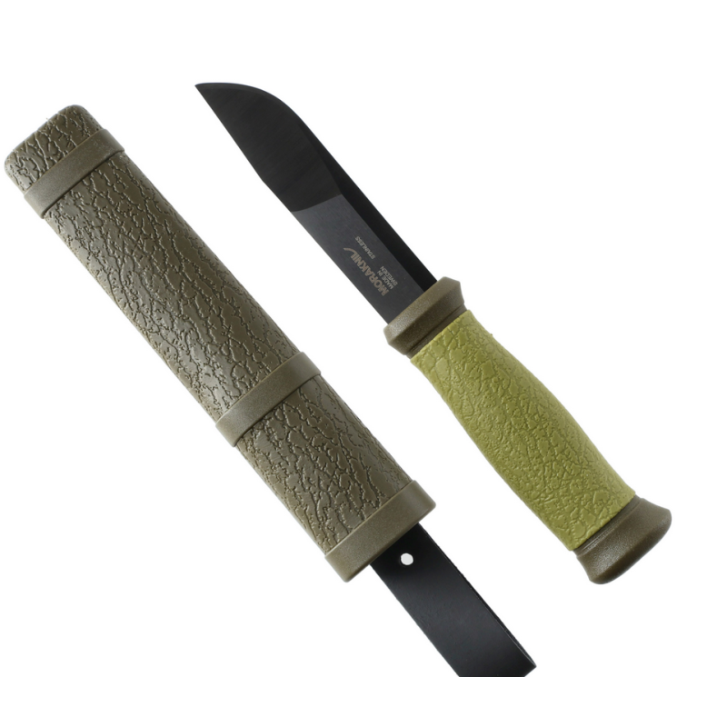 Nóż Morakniv 2000 BlackBlade stal nierdzewna, zielony