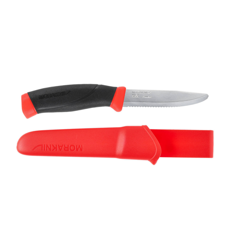 Nóż Morakniv Companion F Rescue czerwony stal nierdzewna