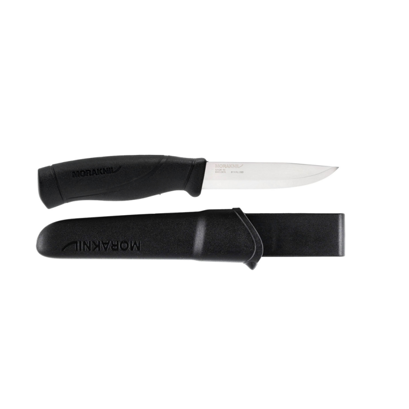 Nóż Morakniv Companion Heavy Duty czarny stal nierdzewna