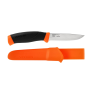 Nóż Morakniv Companion F Serrated pomarańczowy ząbkowany stal nierdzewna