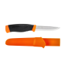 Nóż Morakniv Companion F Heavy Duty pomarańczowy stal węglowa